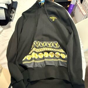 Wu-Tang Clan Black and Yellow Hoodie